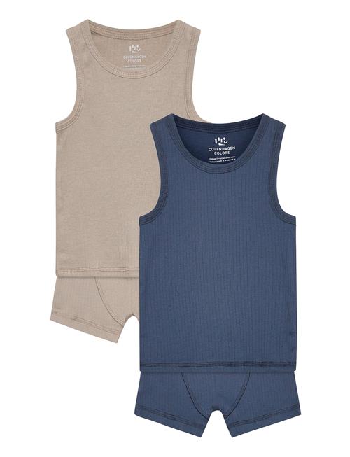 Copenhagen Colors | Rib Jersey 2Pack Tank-Top & Boxershorts | 92