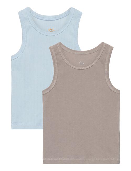 Copenhagen Colors | Rib Jersey 2-Pack Tank-Tops | 86