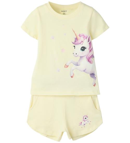 Name It Shortssæt - NmfHelgas - Pear Sorbet