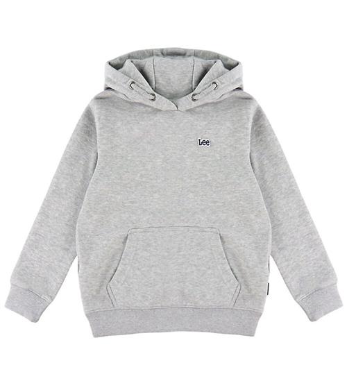 Lee Hættetrøje - Badge - Vintage Grey Heather