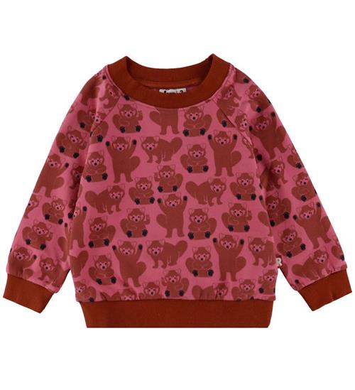 DYRb Sweatshirt - Dyrbellow - Soft Cherry/Multiroed Pandda
