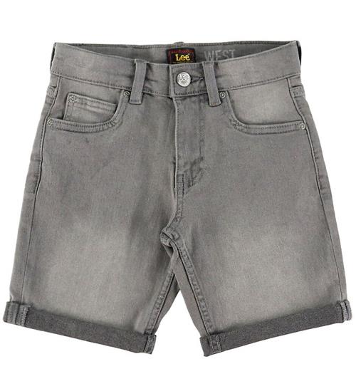 Lee Denimshorts - West - Light Grey Wash