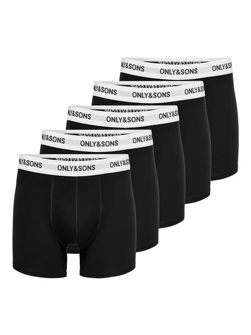 Only & Sons Boksershorts 'Fitz'  sort / hvid