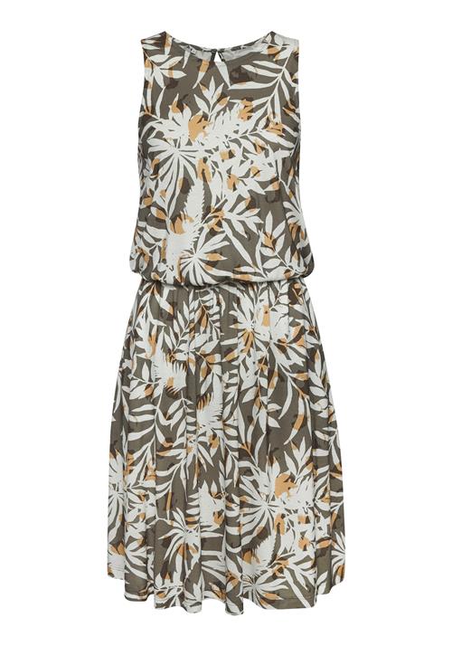 VIVANCE Sommerkjole  beige / grøn