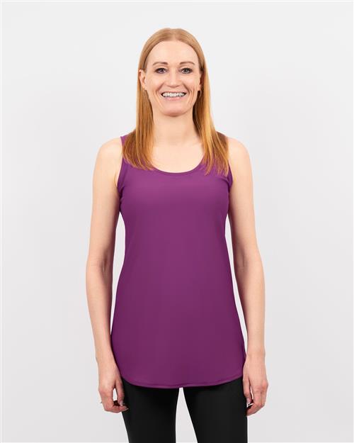 Vigga Fitted Lilac Top - Extra Length