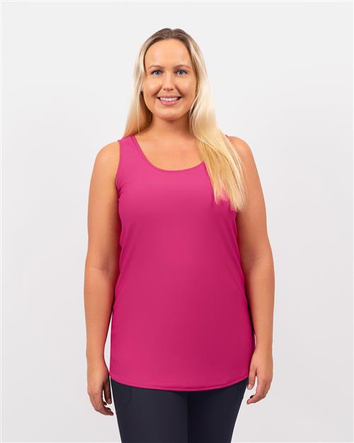 Vigga Fitted Raspberry Top - Extra Length