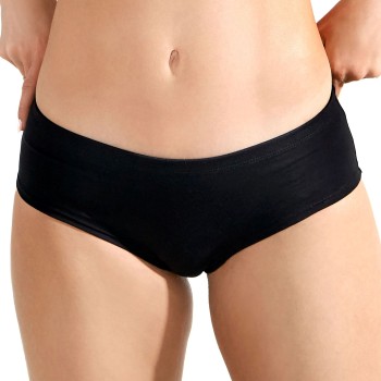 Bread & Boxers Bread and Boxers Cotton Hipsters Trusser 2P Sort økologisk bomuld Large Dame