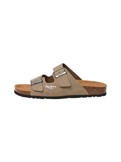 Pepe Jeans Pantoletter  mørkebeige