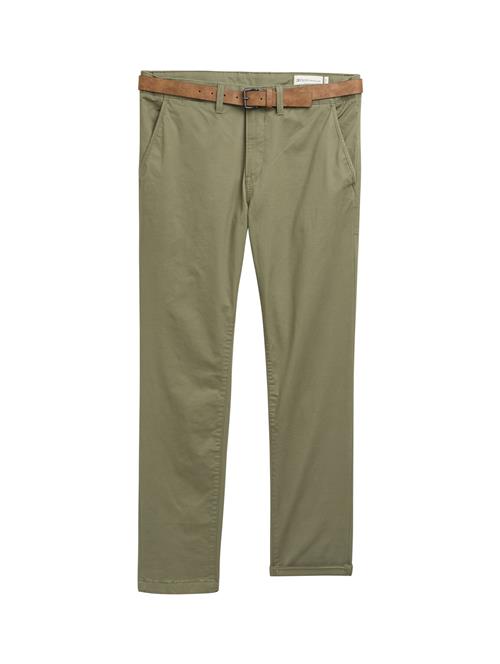 TOM TAILOR DENIM Lærredsbukser  oliven