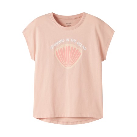 NAME IT T-shirt Vigea Cameo Rose Shells