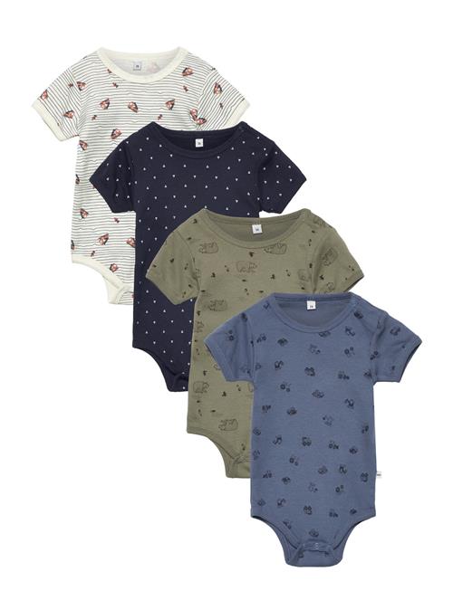 Pippi | Body Ss Ao-Printed (4-Pack) | 98