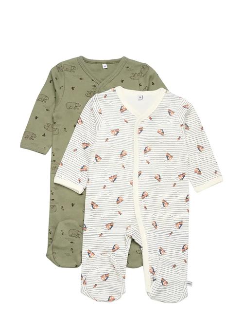 Pippi | Nightsuit W/F -Buttons 2-Pack | 92