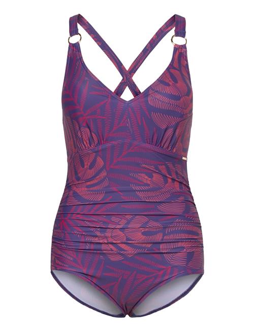 Speedo | Womens Shaping Printed V Neck 1 Piece | 36