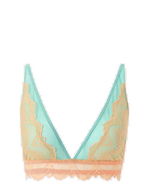 Understatement Underwear | Lace Mesh Plunge Bralette | XL