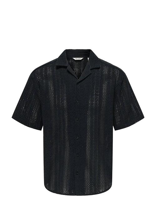 ONLY & SONS | Onsdani Crochet Ss Shirt Noos | XL