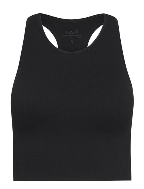Casall | Multi Rib Seamless Padded Sports Top | S