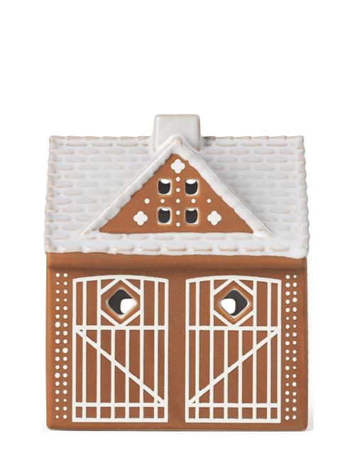 Kähler | Gingerbread Lyshus Julestald H11.5 Brun | 11.5