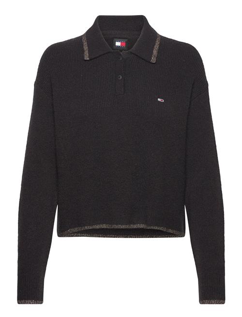 Tommy Jeans | Tjw Glitter Polo Sweater | L