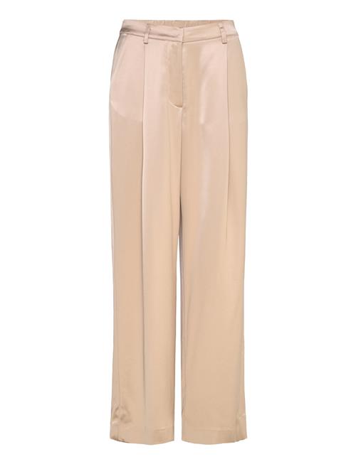 Malina | Sarah Elastic Waist Satin Pants | L