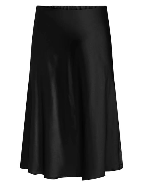 ONLY Carmakoma | Cardomina Satin Calf Skirt Wvn | 50