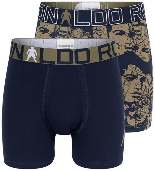 CR7 Boxershorts - 2-pak - Blå/Guld