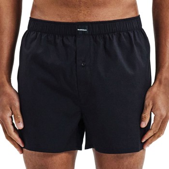 Bread & Boxers Bread and Boxers Boxer Shorts Multi 2P Sort økologisk bomuld XX-Large Herre