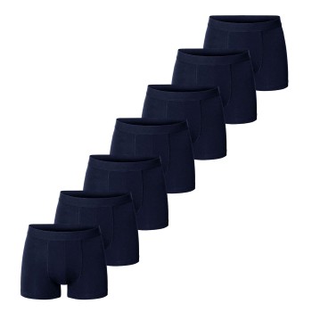 Bread & Boxers Bread and Boxers Organic Cotton Strecth Boxer 7P Marineblå økologisk bomuld Large Herre