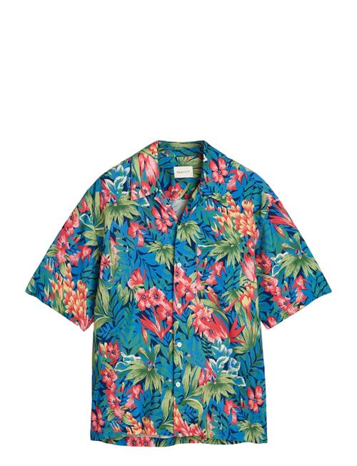 GANT | Rel Tropical Print Ss Shirt | XXXL
