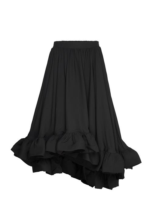 Malina | Adriana Frilled Hem Midi Skirt | XL