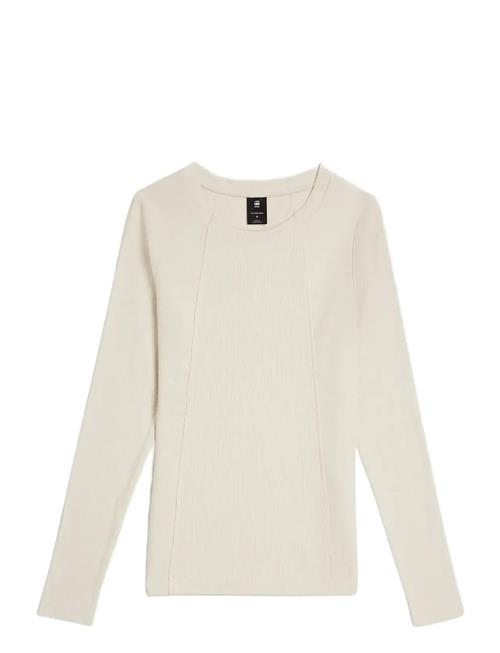 G-Star | A Line Slim Rib R T L\S Wmn | L