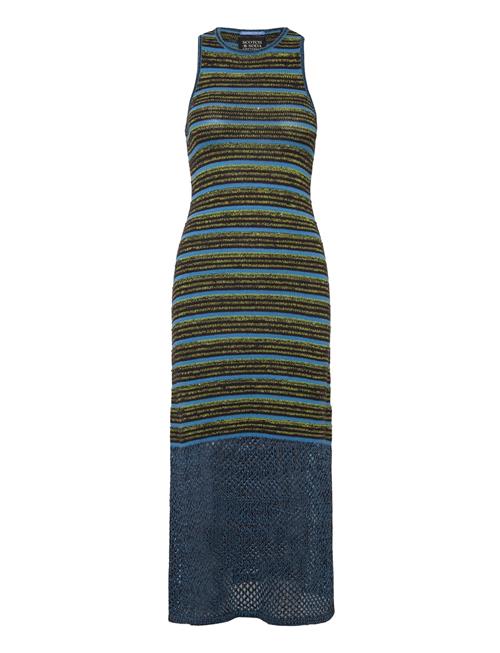 Scotch & Soda | Sequin Stripe Knitted Dress | L