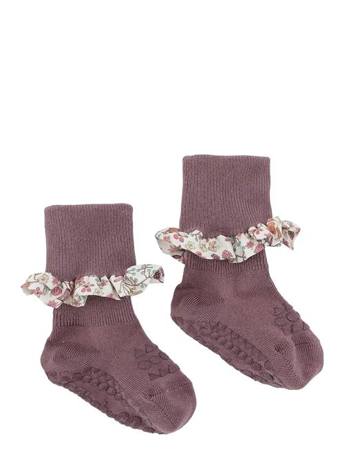 GoBabyGo | Non-Slip Socks - Bamboo / Liberty | 27/30