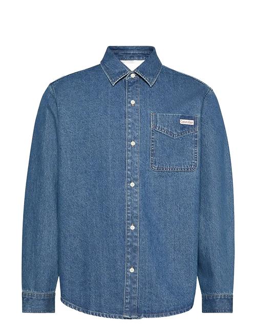 Calvin Klein Jeans | Classic Harbour Blue Overshirt | S