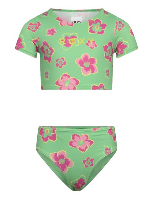 Roxy | Tropicool Crop Lycra Set | 170