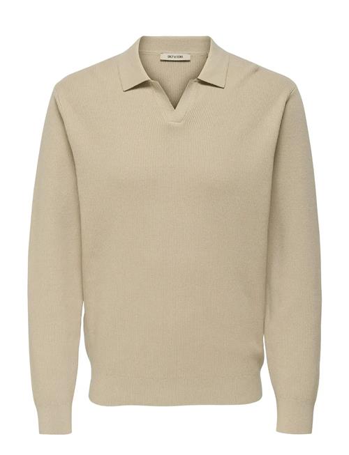 ONLY & SONS | Onsphil Reg 12 Struc Split Neck Knit | L