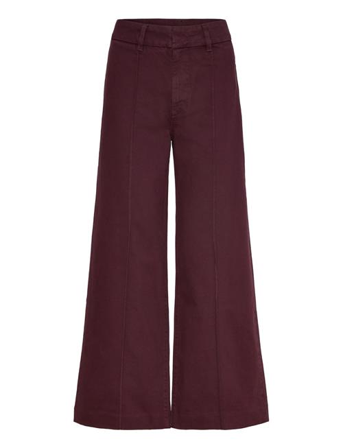 Mango | High-Waisted Wide Leg Jeans With Stitching | 36