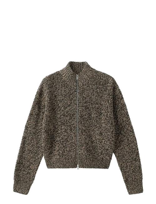 Mango | Speckled Zip-Up Cardigan | S