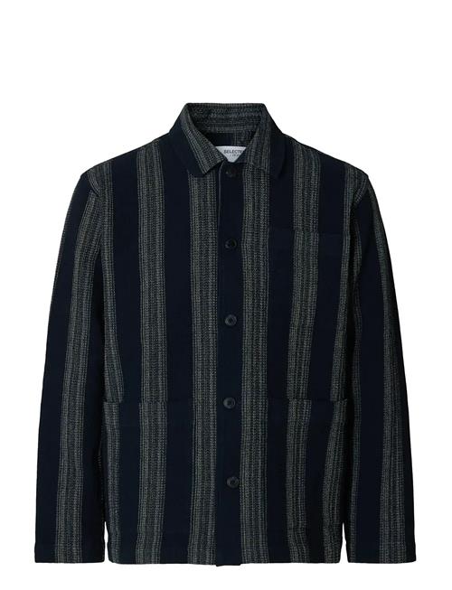 Selected | Slhtony Waffle Stripe Overshirt | S