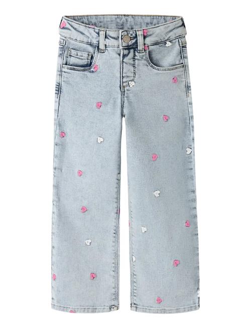 name it | Nmfrose Wide Emb Jeans 2633-Fr Noos | 104