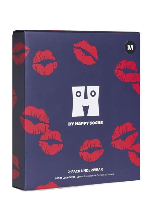 Happy Socks | 2-Pack Love Short Boxers Gift Set | M