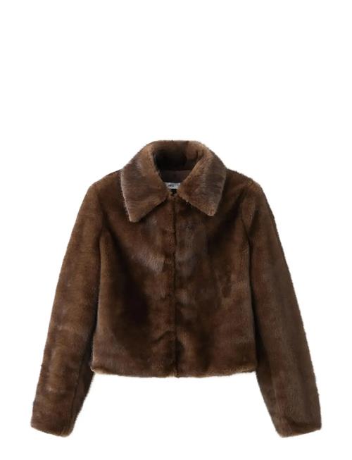 Mango | Faux-Fur Jacket With Lapels | XS