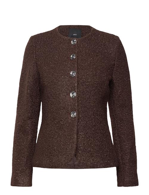 Mango | Bouclé Jacket With Jewel Buttons | L