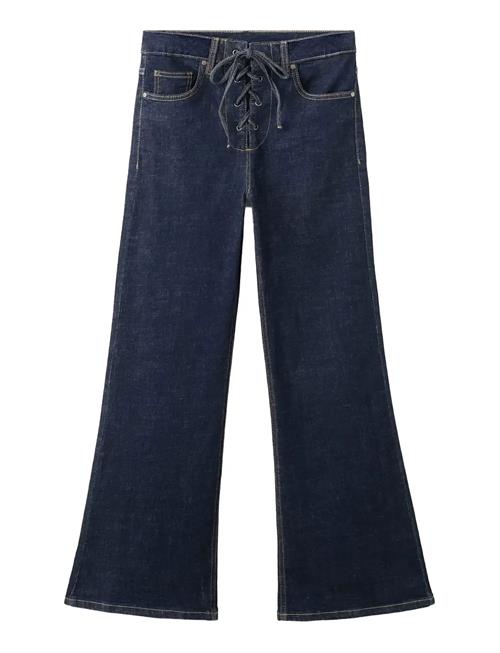 Mango | Flared Jeans With Drawstrings | 40