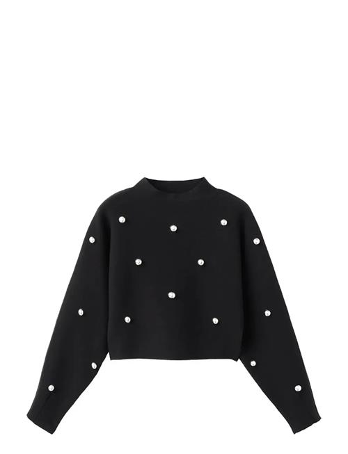 Mango | Perkins-Neck Sweater With Spheres | M