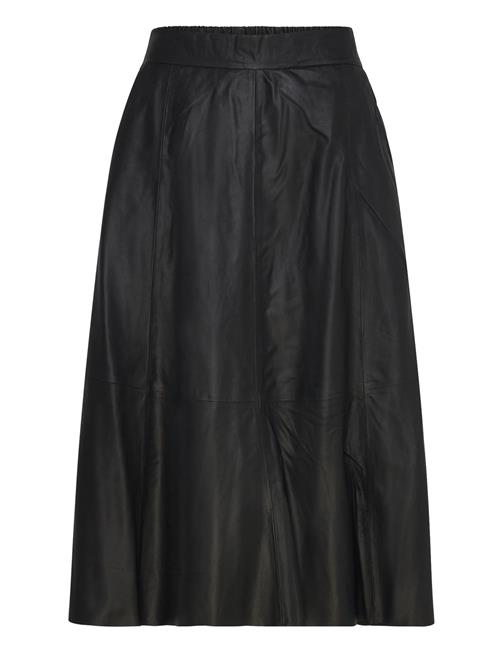 DEPECHE | Elinordep Leather Skirt | 38
