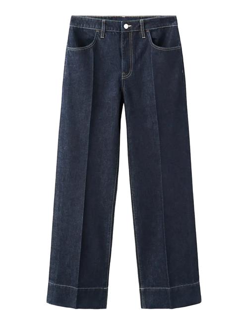 Mango | Straight-Leg Jeans With Seam Stitching | 34