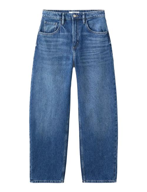 Mango | High-Waisted Barrel Jeans | 40