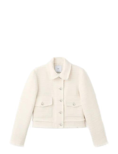 Mango | Tweed Jacket With Notched Lapel Collar | M