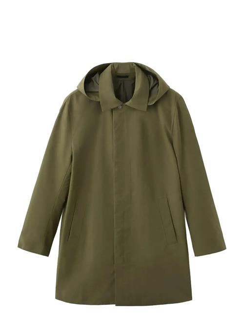 Mango | Water-Repellent Parka With Removable Hood | XXL