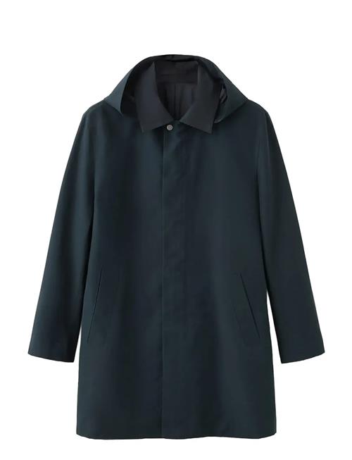 Mango | Water-Repellent Parka With Removable Hood | L